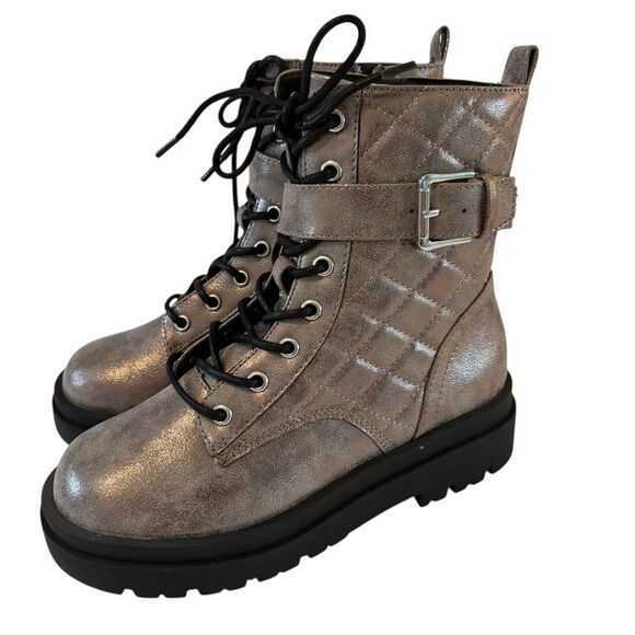 Jellypop Zestily Distressed Pewter Ladies Boots in Szs 6 & 6.5M - Picture 2 of 6